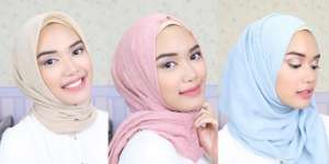 Dhana Xaviera: Cukup 2 Langkah Bikin 3 Gaya Hijab Simple