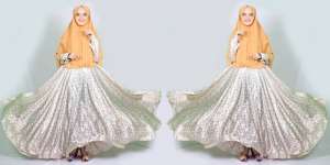 Sarah Gumelar: Fashion Hijab Syari Hijaber Mom