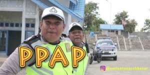 Kocak, Video PPAP Polisi Bikin Ngakak