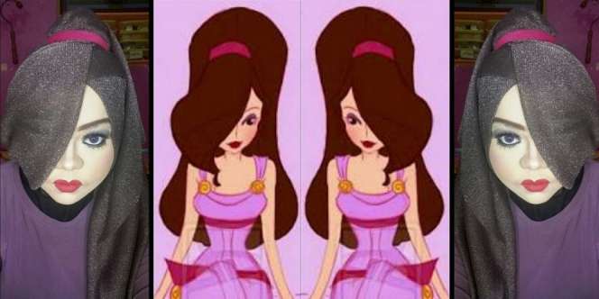Aulia Farieza: Tutorial Makeup Mirip 'Megara' Hercules