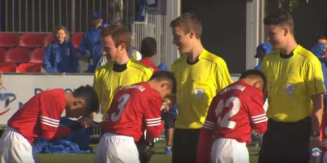 Momen Timnas U12 Cium Tangan Wasit di Perancis Jadi Viral