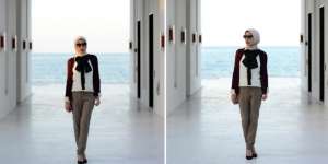 Fashion: Hijab dan Dasi Kupu-kupu, Berani Coba?