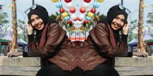 Ghea Megah: Referensi Gaya Busana Paduan Jaket Kulit