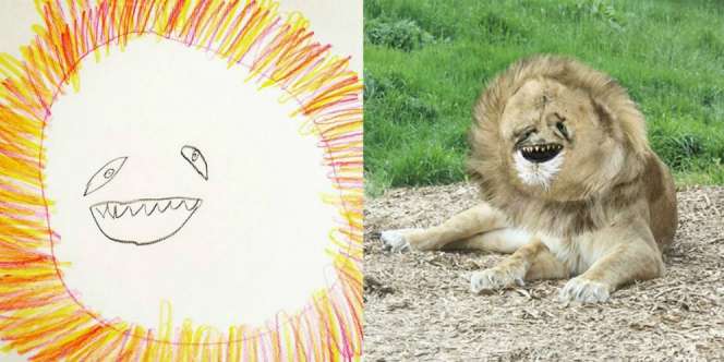 Ayah Ubah Gambar Sang Anak Jadi Nyata, Hasilnya...