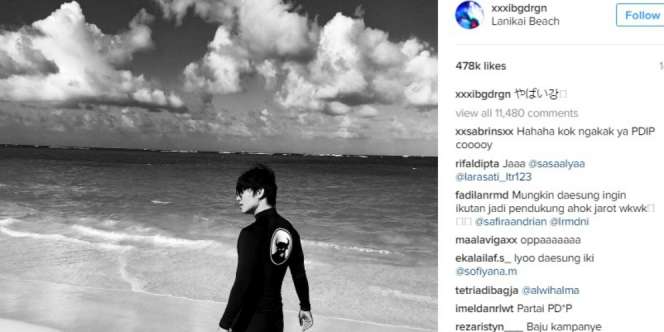 Artis Korea Bikin Heboh Gara-gara Kaos Ini...