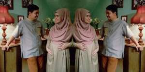 Istri Indra Bekti Terinspirasi Busana Hijab Anne Avantie