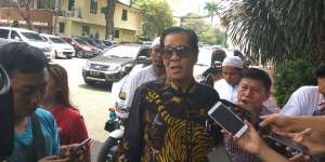 Jelang Demo 4 November, Anton Medan Datangi Markas Polda