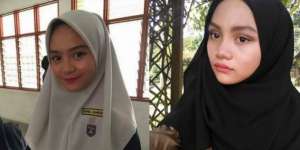 Penampilan Gadis Berhijab Ini Bikin Geger Netizen