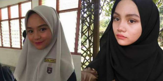 Penampilan Gadis Berhijab Ini Bikin Geger Netizen