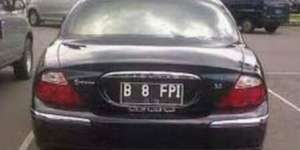 Heboh Pelat Nomor Mobil Mewah B 8 FPI, Ini Kata Polisi