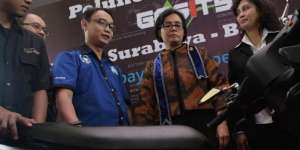 Sri Mulyani Angkat Topi untuk Motor Listrik Karya Anak Bangsa