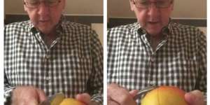 Trik Ajaib Kupas Mangga Pakai Sendok