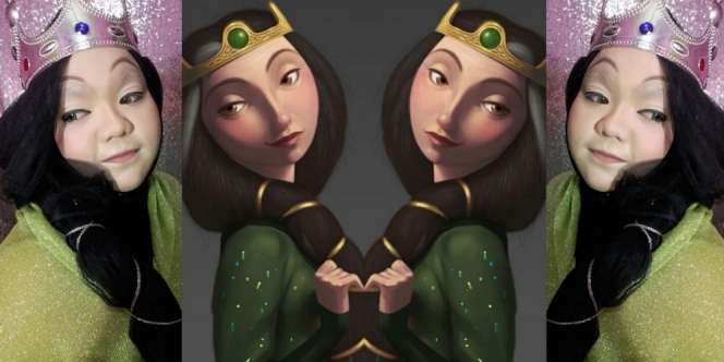 Aulia Farieza: Kali Ini Mirip Queen Elinor