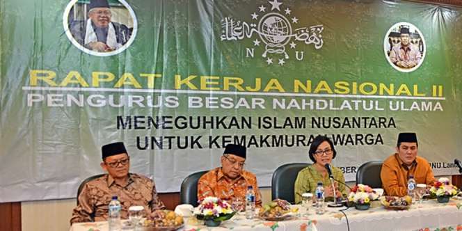 Sri Mulyani: `Kalau Ketua PBNU Ikut, Itu Signal Luar Biasa`