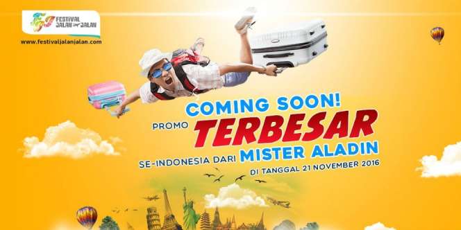 Meriahkan FJJ 2016, Mister Aladin Tebar Promo Menarik 