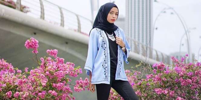 Ngetren Lagi, Bergaya Bohemian dengan Celana Cutbray