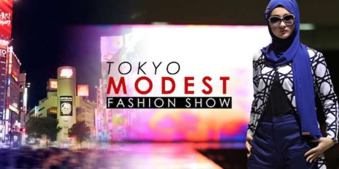 Perdana, Busana Hijab Melantai di Fashion Show Jepang