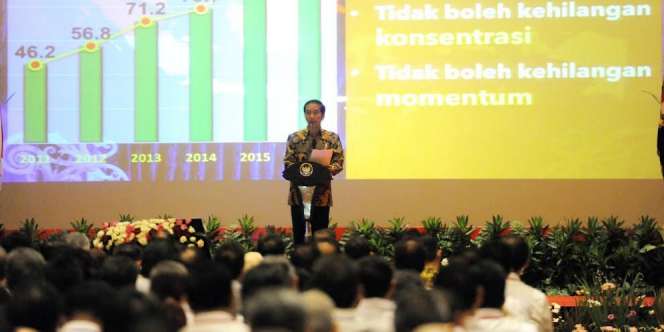 Jokowi Minta Pengusaha Tak Campur Masalah Ekonomi dan Politik