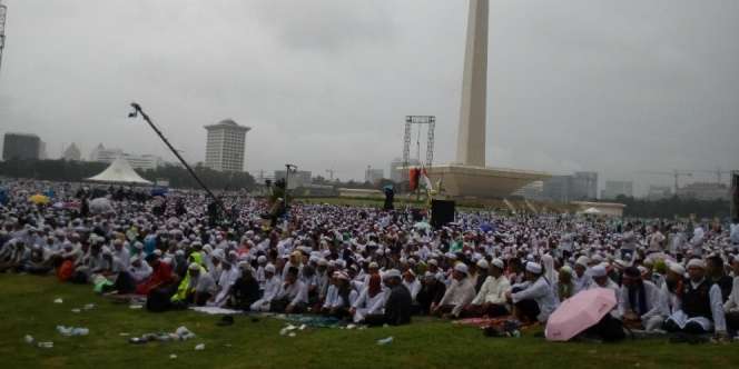 Jokowi Ucapkan Terima Kasih ke Peserta Aksi Super Damai 212