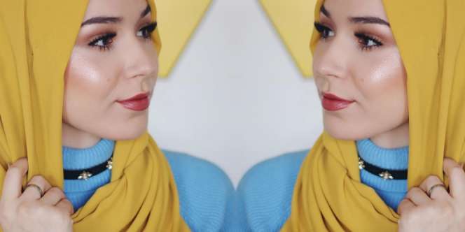 Nabiila Bee: Makeup Bernuansa Oranye & Emas, Kenapa Enggak?