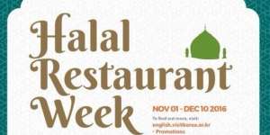 Akhir Tahun ke Korea, Jangan Lewatkan Festival Resto Halal