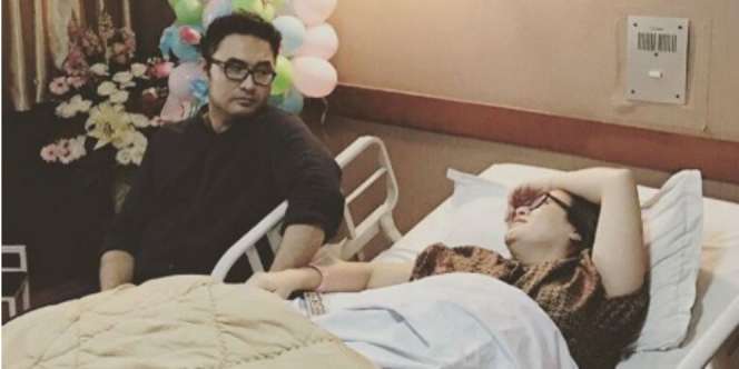 Cynthia Lamusu Gendong Buah Hati Bikin Nangis