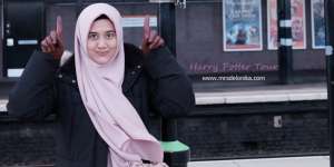 Nalia Rifika: 6 Jam Keliling Studio Harry Potter, Nggak Cukup!