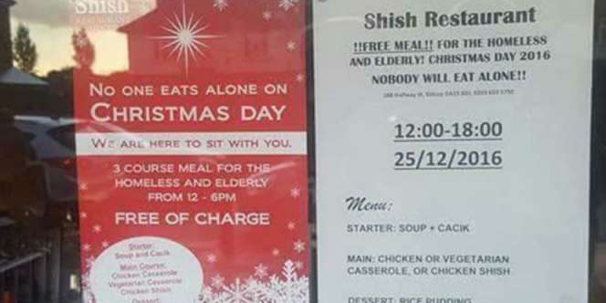 Promo Hari Natal Restoran Muslim Ini Panen Pujian