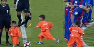 Pertemuan Haru `Bocah Kresek` dengan Lionel Messi