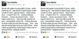 Wanita yang Mengamuk & Cakari Polisi Curhat Kesulitan Ekonomi?