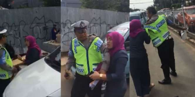 Mengamuk dan Cakar Polisi, Dora Natalia Minta Maaf