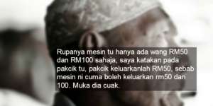 Bikin Nangis! Kisah Kakek Tak Bisa Tarik Uang dari ATM