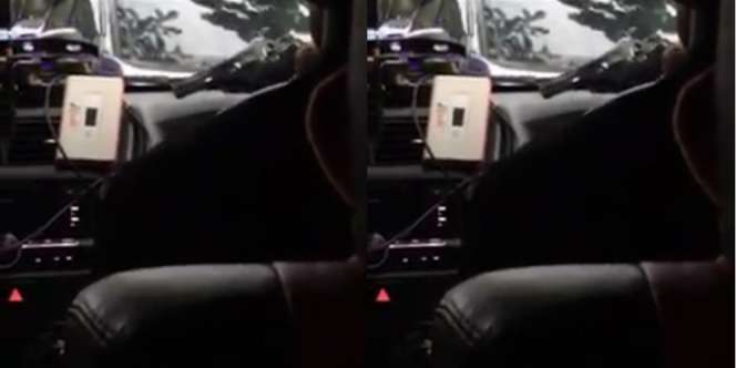 Heboh Sopir Taksi Online Bawa Senpi dan Ugal-ugalan