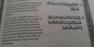 Ini Terjemahan Al Maidah 51 dalam Tiga Bahasa Daerah