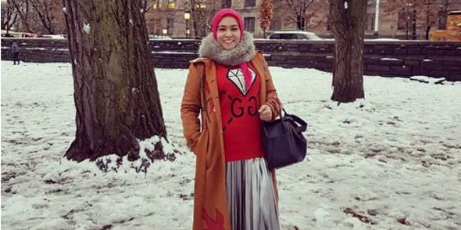 Gaya Modis Istri Uya Kuya Saat Liburan di New York