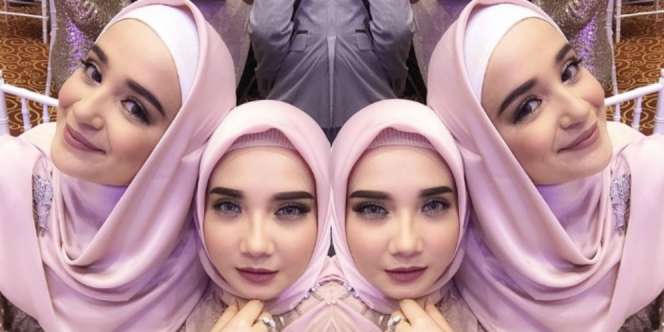 Foto Masa Kecil Shireen-Zaskia Bikin Gemas