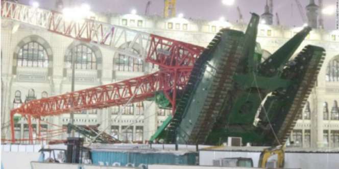 Terkuak, Fakta Mengejutkan Crane yang Roboh di Masjidil Haram