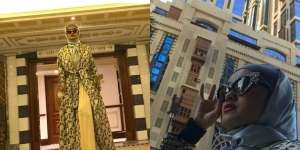 Gaya Modis dan Glamor Julia Perez Saat Umrah Jadi Sorotan