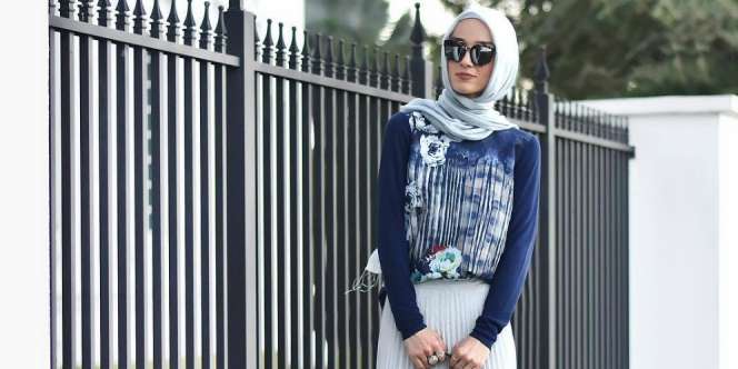 Shah Hatun: Pesona Silver dan Navy, Bikin Makin Anggun