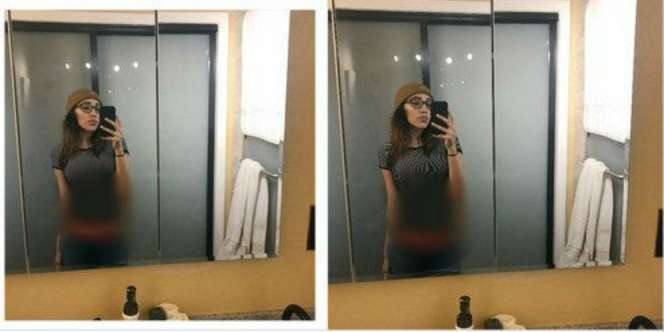 Foto Selfie Ini Mendadak Heboh, Perhatikan Bagian Bajunya!