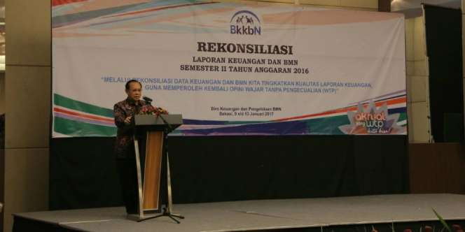 BKKBN Bidik Opini WTP untuk Laporan Keuangan 2016