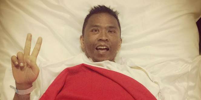 Senyum Oon 'Project Pop' Dapat Kiriman Bunga dari Ahok