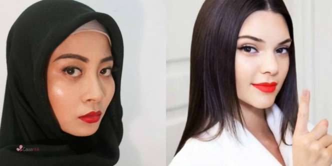 Girly Saputri: Riasan Wajah Mirip Kendall Jenner
