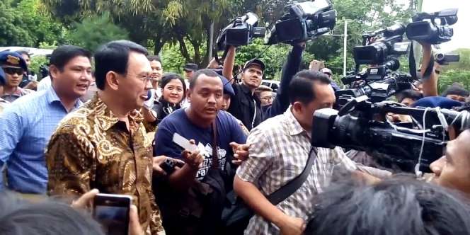 Sidang Selesai Lebih Cepat, Ahok Langsung Blusukan