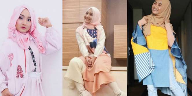 Transformasi Gaya Berhijab Fatin Menjadi Lebih Stylish