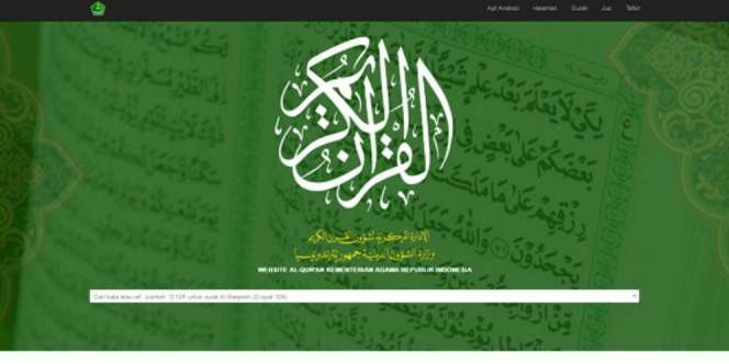 Alquran Kemenag Versi Web Diluncurkan