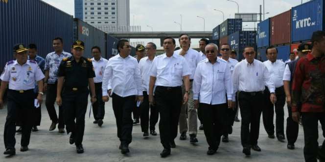 Setelah Menko Luhut Tinjau Pelabuhan Tanjung Priok