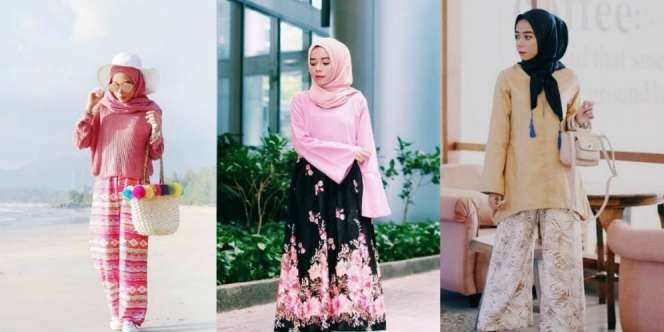 Intip Gaya Selebgram dalam Memadukan Bawahan Bermotif Terang