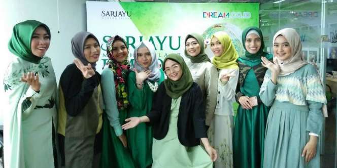 Keseruan Final Kompetisi Sariayu Umroh Cantik