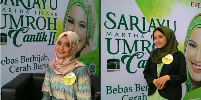 Finalis Sariayu Umroh Cantik Gelisah Tunggu Keputusan Juri